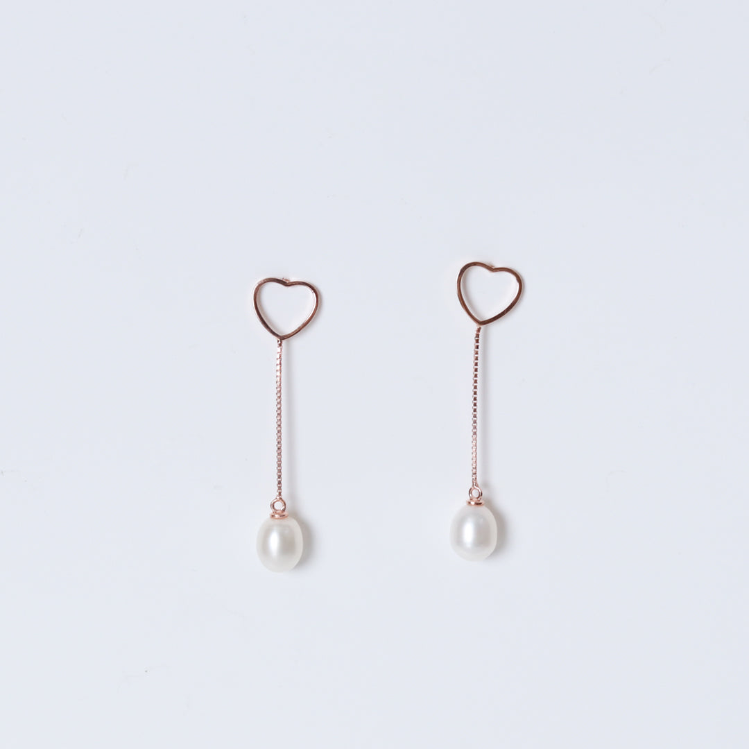 Dainty Rose Gold Earrings