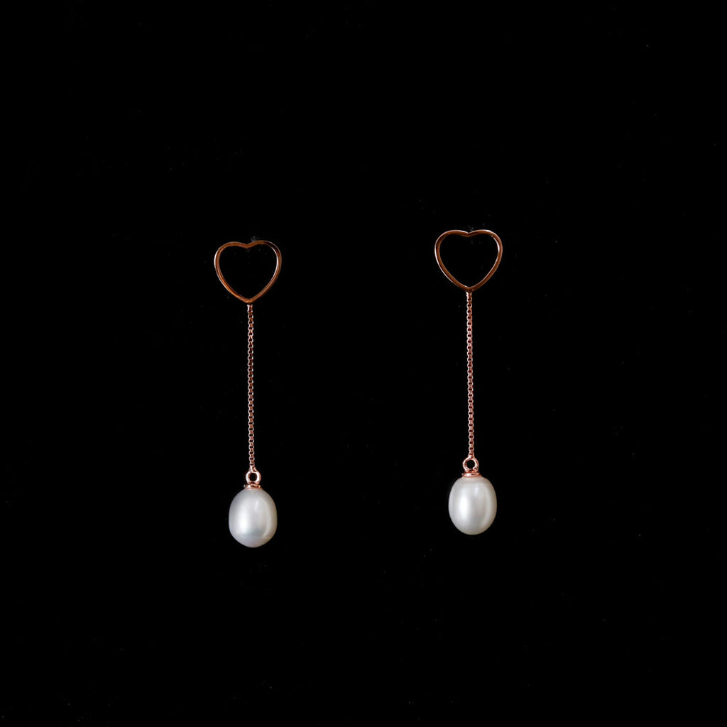 Dainty Rose Gold Earrings