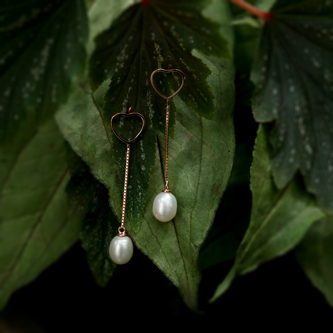 Dainty Rose Gold Earrings