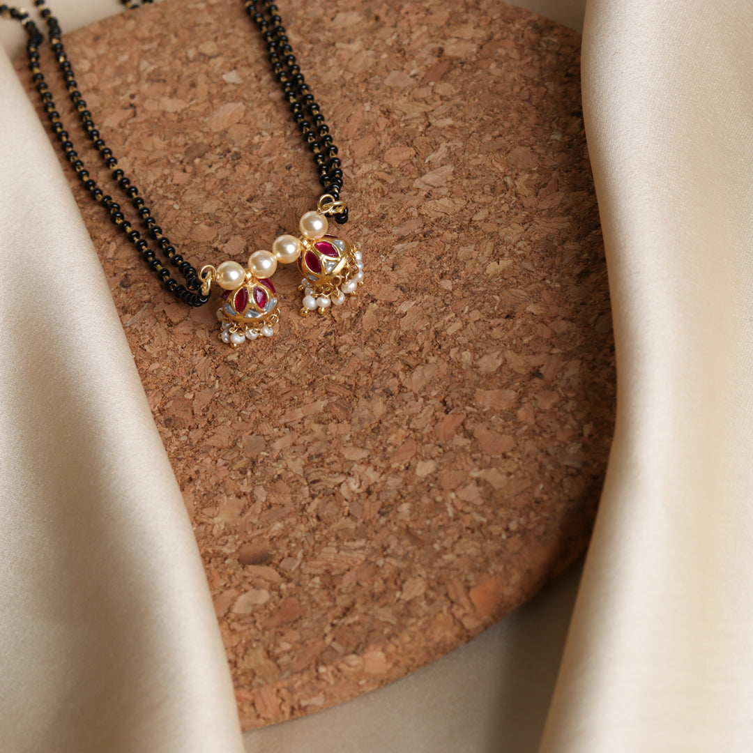 Goldplated Jhumki Mangalsutra