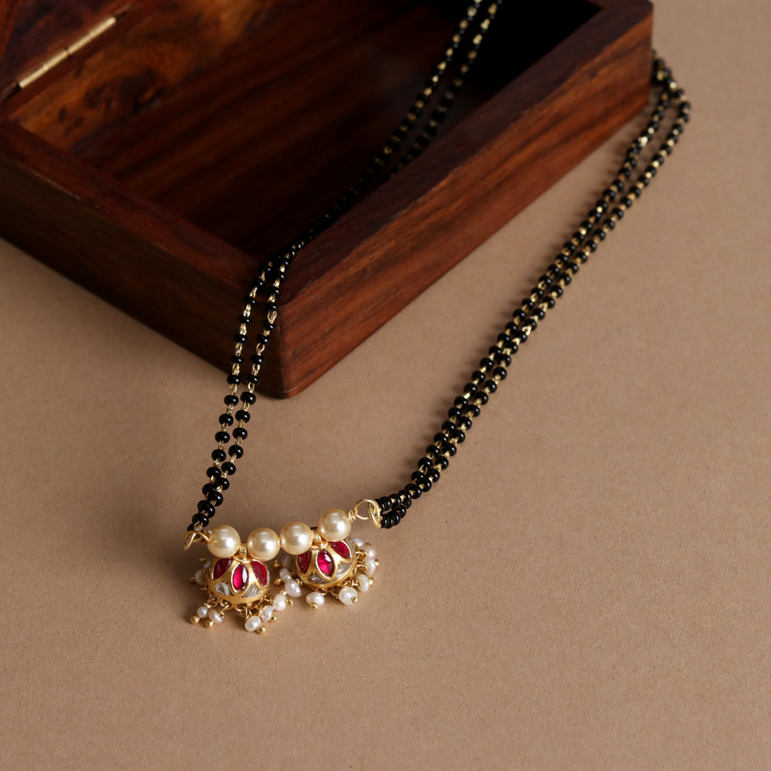 Goldplated Jhumki Mangalsutra