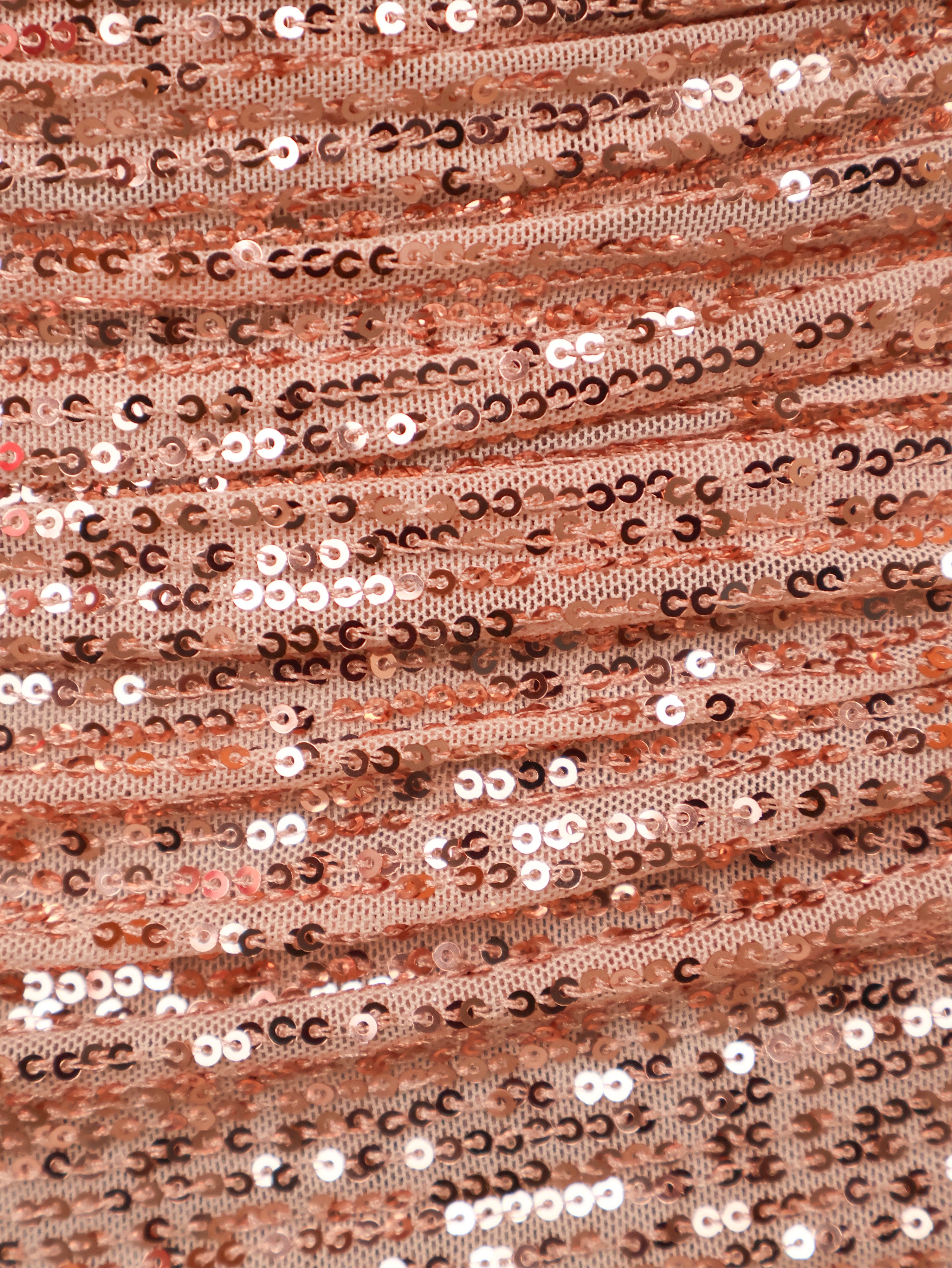 Sequins One-Shoulder Maxi Party Dress by Shreekama